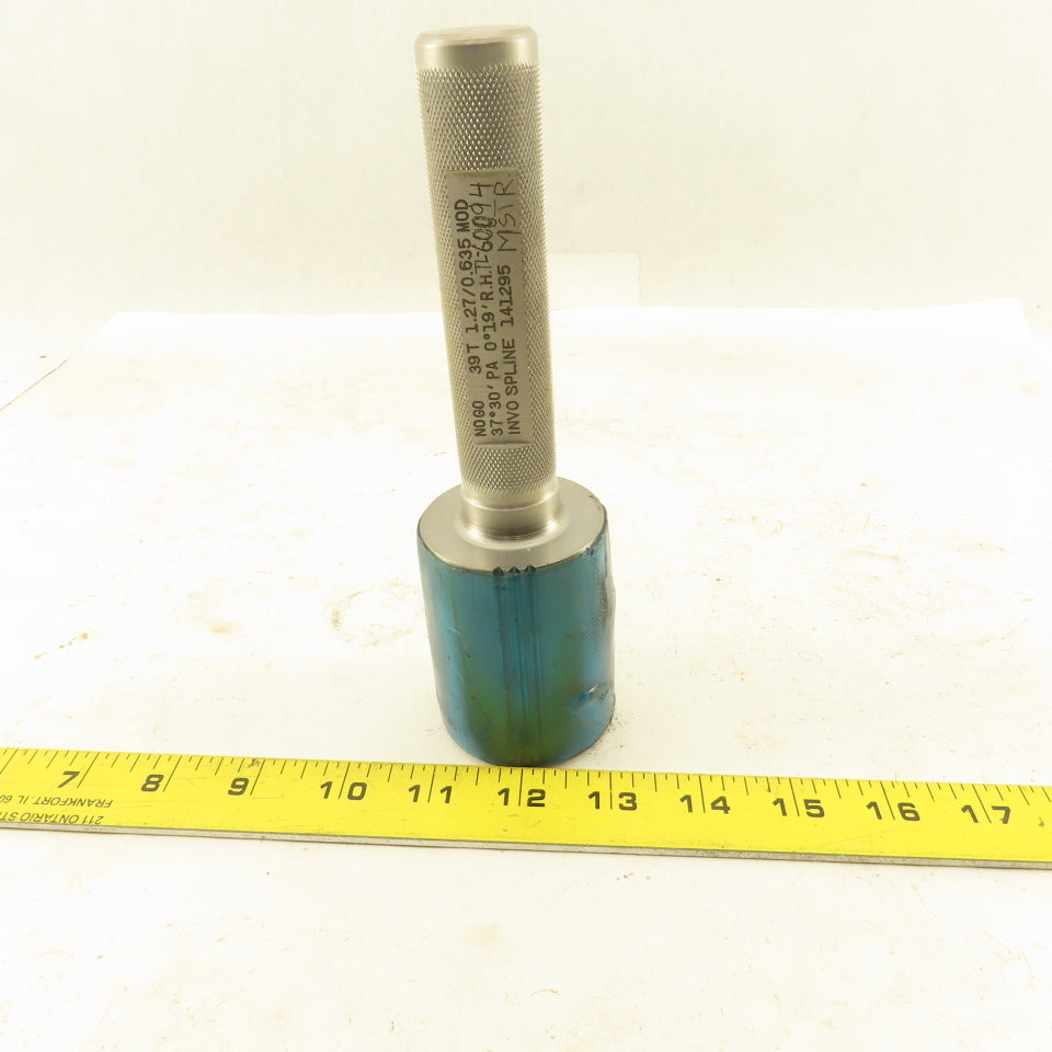 Invo Spline Co. 39T 1.27/0.635 MOD 37°30'PA 0°19'RH Plug NO GO Gauge