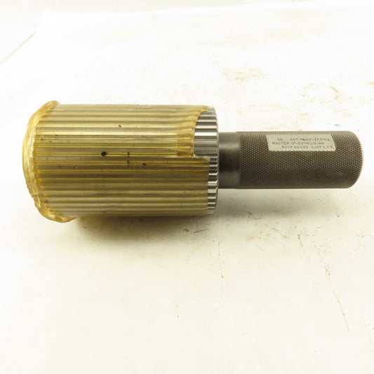 Western Pegasus 46T 20/40 DP 37.5°PA Master Go Plug Gauge 0°-25' Helix RH 2.197