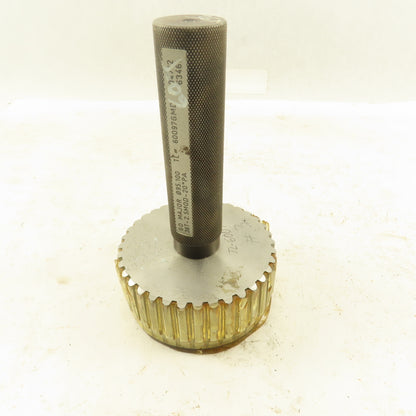 Western Pegasus 36T 2.5 MOD 20° PA GO Major 95.100 OD Plug Gauge