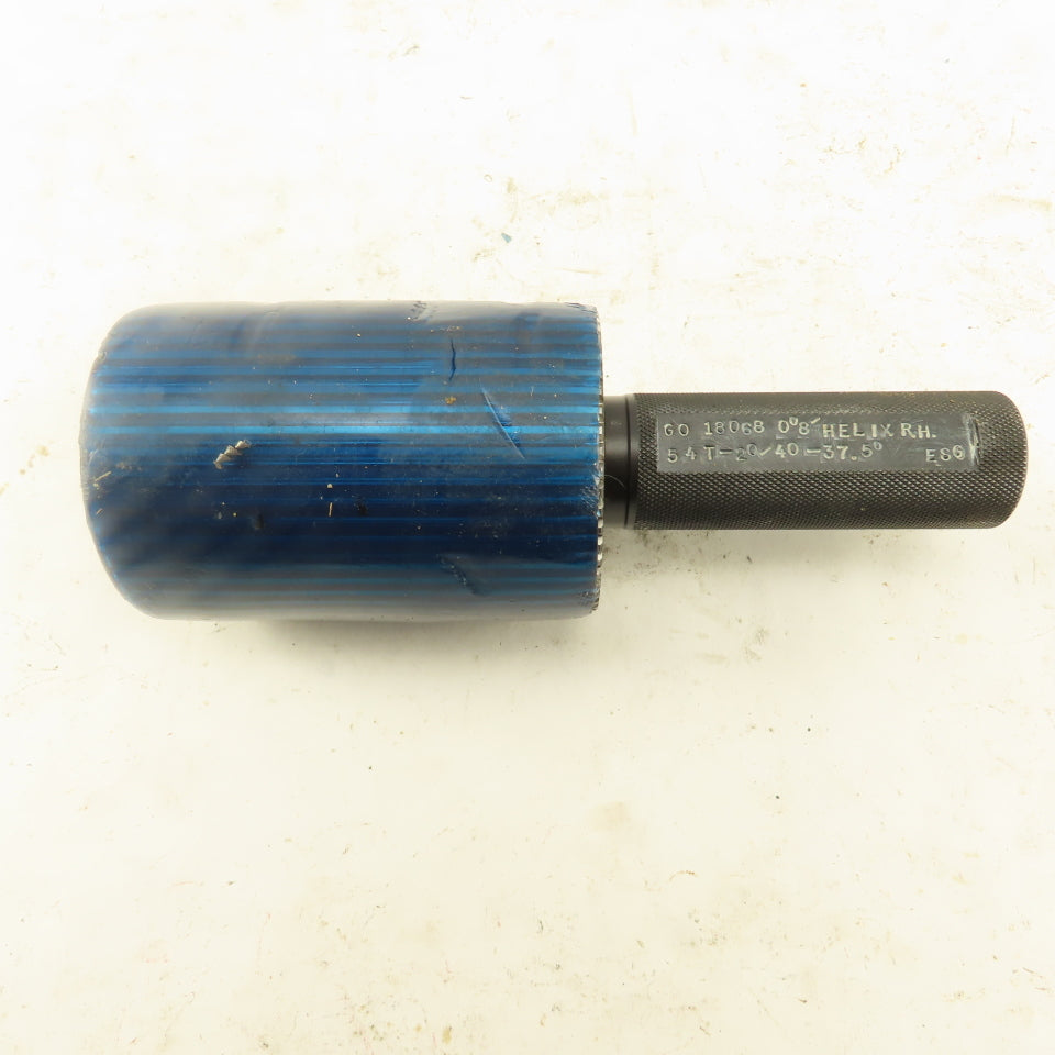 54T 20/40DP 37.5° PA 0°8' Helix RH GO Plug Gauge
