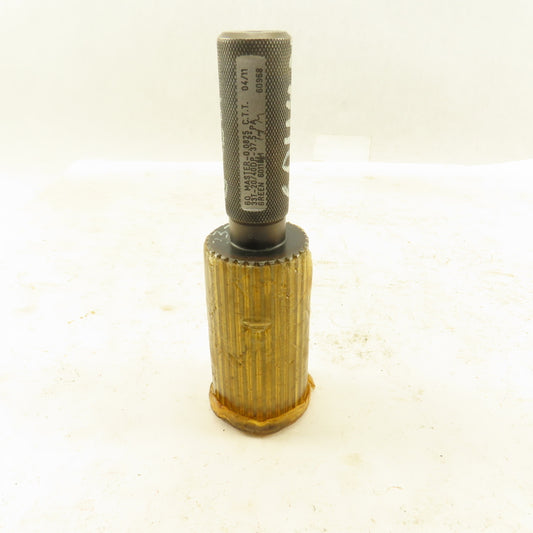 33T 20/40DP 37.5°PA GO MASTER Plug Gauge 0.0825 CTT