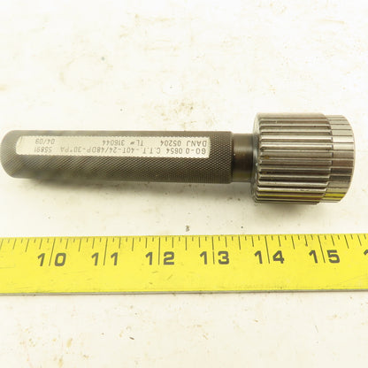 Western Pegasus 40T 24/48DP 30° PA GO Plug Gauge 0.0654 CTT