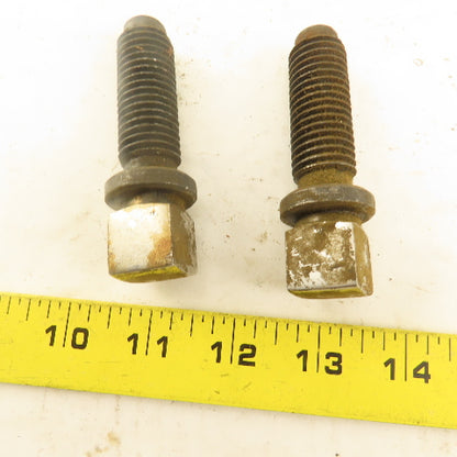 3/4-10 Square Head Set Screw Dog Point 2-1/4" Ring Shoulder Lot Of 2