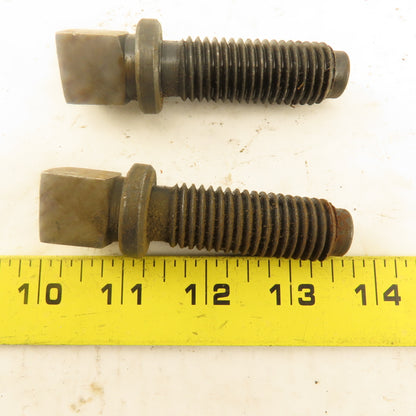 3/4-10 Square Head Set Screw Dog Point 2-1/4" Ring Shoulder Lot Of 2