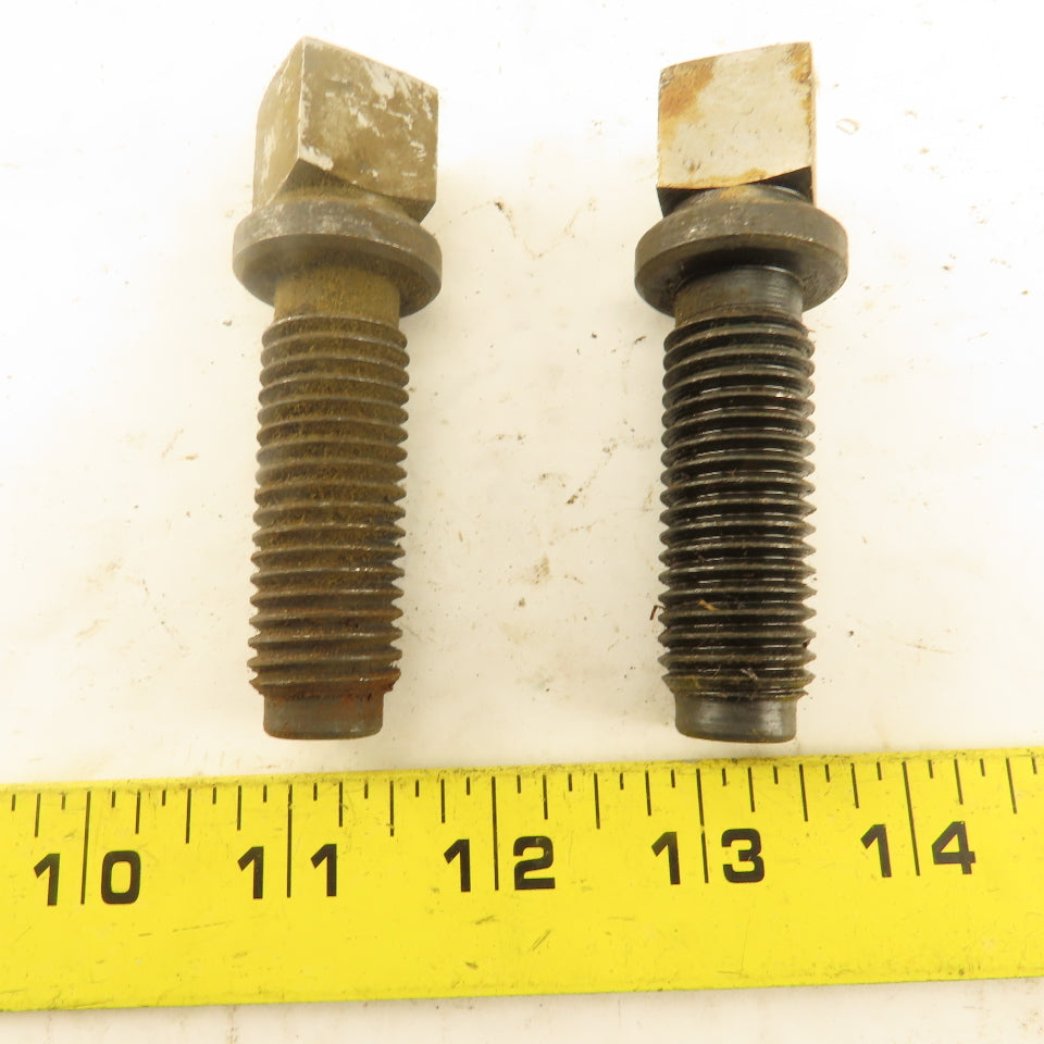 3/4-10 Square Head Set Screw Dog Point 2-1/4" Ring Shoulder Lot Of 2