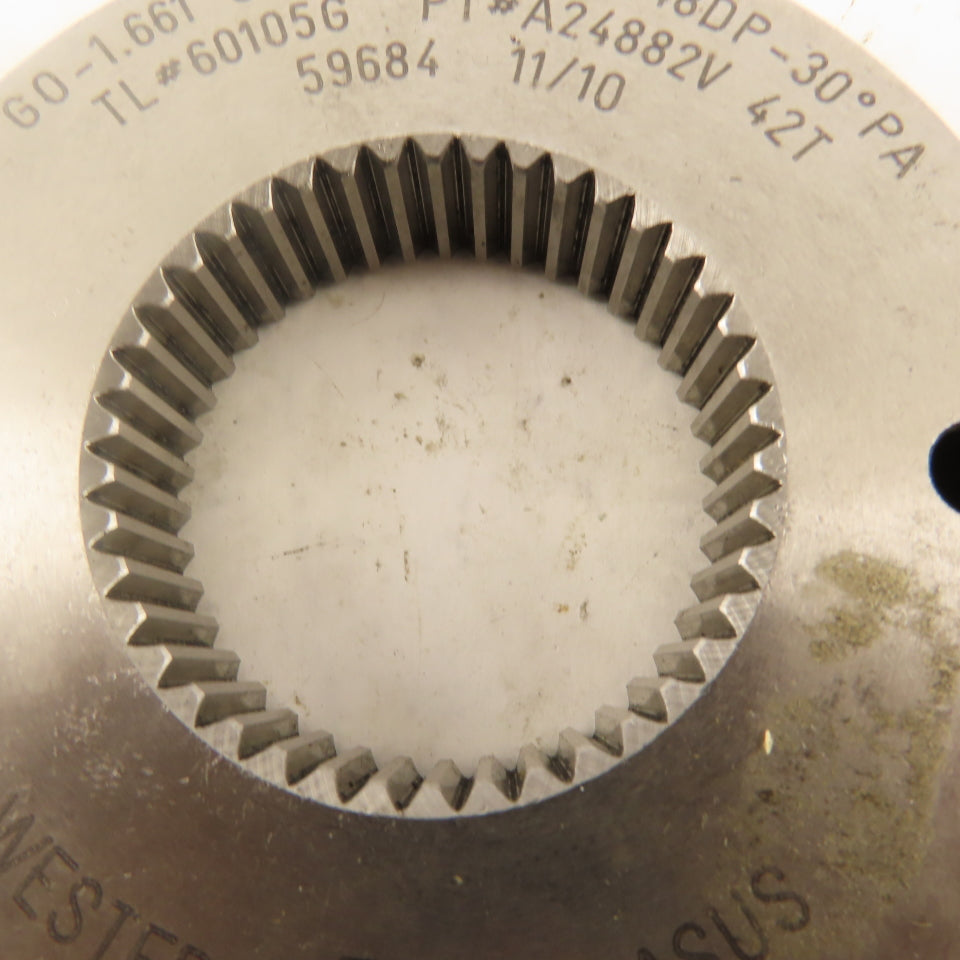 Western Pegasus 42T 24/48DP 30°PA GO Ring Gauge 1.661 CSW