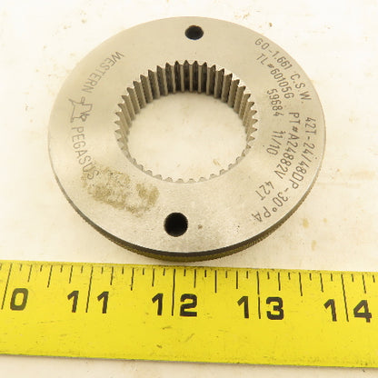 Western Pegasus 42T 24/48DP 30°PA GO Ring Gauge 1.661 CSW