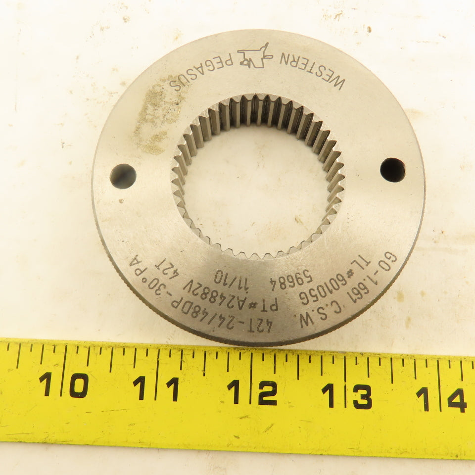 Western Pegasus 42T 24/48DP 30°PA GO Ring Gauge 1.661 CSW