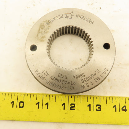 Western Pegasus 42T 24/48DP 30°PA GO Ring Gauge 1.661 CSW