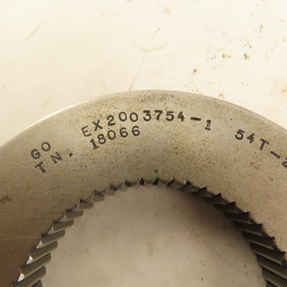 Western Pegasus 54T 20/40DP 37.5° PA 0°8' Helix RH GO Ring Gauge .0833SW