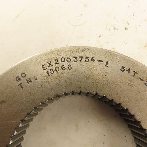 Western Pegasus 54T 20/40DP 37.5° PA 0°8' Helix RH GO Ring Gauge .0833SW