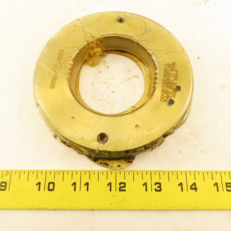 Western Pegasus 54T 20/40DP 30° PA GO NO/GO Ring Gauge Set 2.031 CSW 1.945