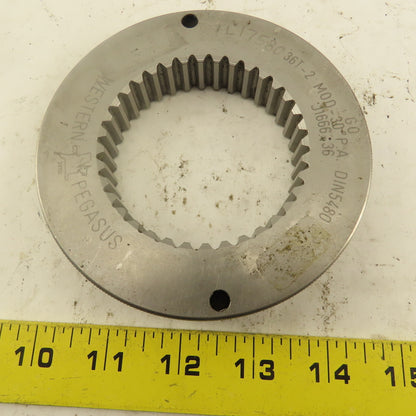 Western Pegasus 36T 2 MOD 30° PA GO Ring Gauge