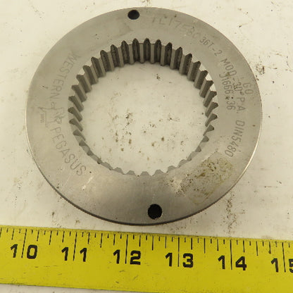 Western Pegasus 36T 2 MOD 30° PA GO Ring Gauge