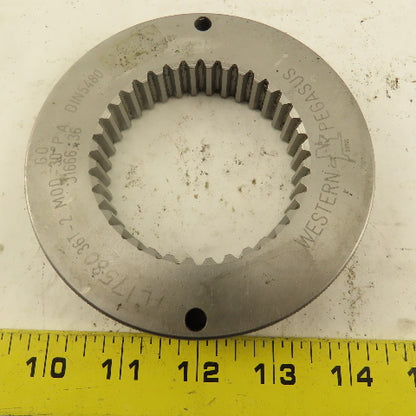 Western Pegasus 36T 2 MOD 30° PA GO Ring Gauge
