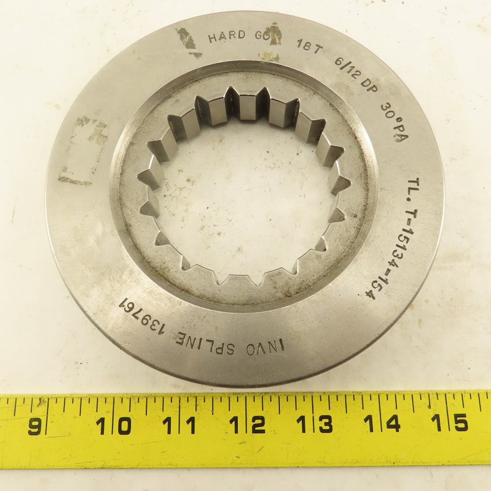Invo Spline 18T 6/12 DP 30°PA HARD GO Ring Gauge
