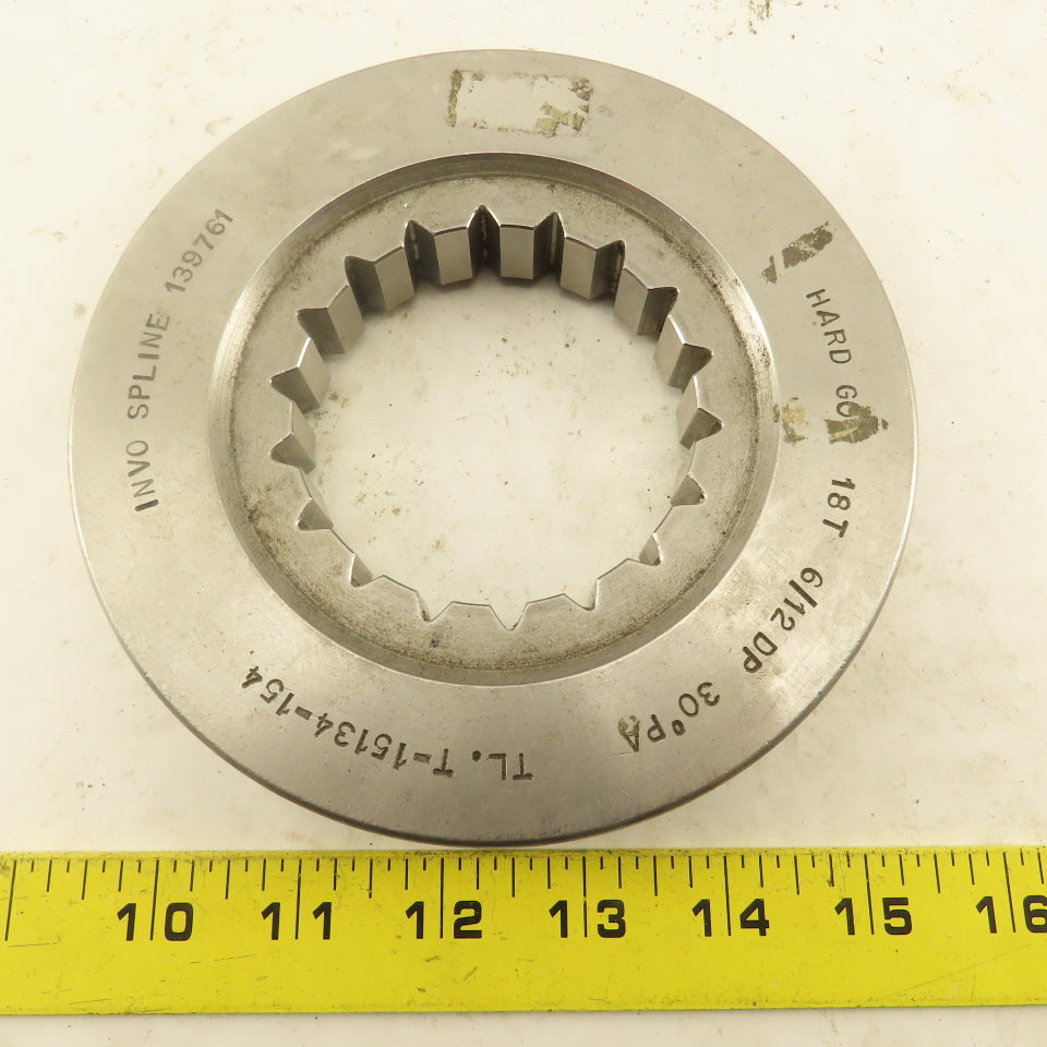 Invo Spline 18T 6/12 DP 30°PA HARD GO Ring Gauge
