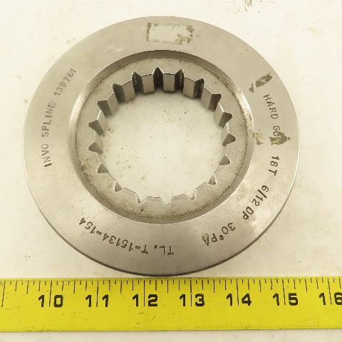 Invo Spline 18T 6/12 DP 30°PA HARD GO Ring Gauge