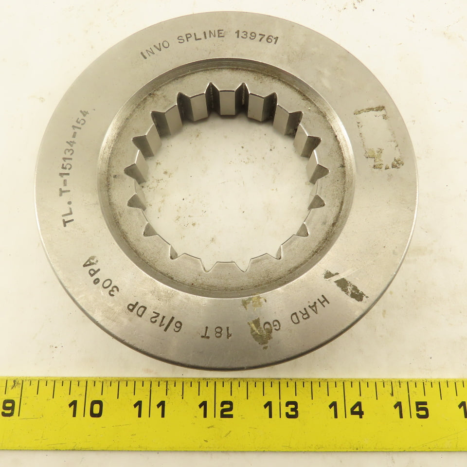 Invo Spline 18T 6/12 DP 30°PA HARD GO Ring Gauge