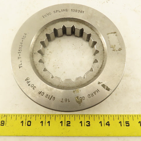 Invo Spline 18T 6/12 DP 30°PA HARD GO Ring Gauge