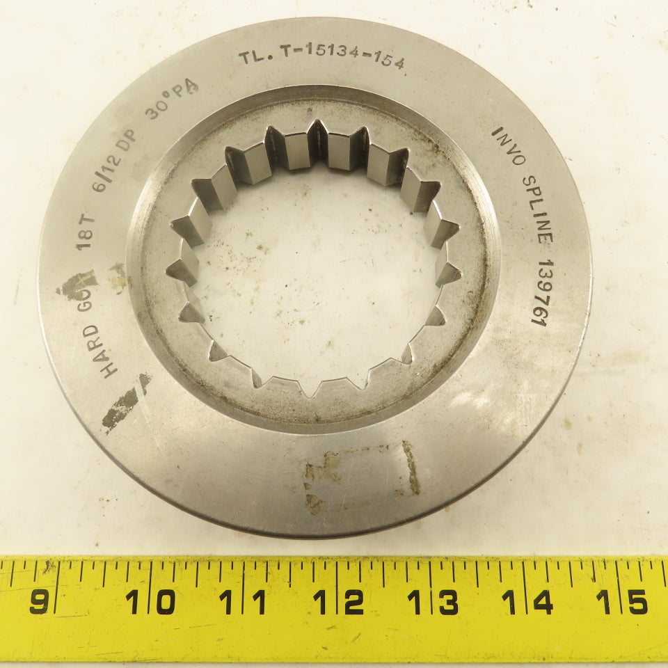 Invo Spline 18T 6/12 DP 30°PA HARD GO Ring Gauge