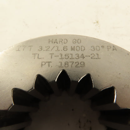Invo Spline 17T 3.2/1.6 MOD 30°PA HARD GO Ring Gauge
