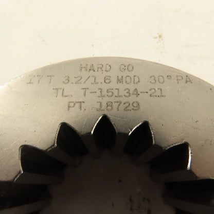 Invo Spline 17T 3.2/1.6 MOD 30°PA HARD GO Ring Gauge
