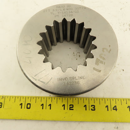Invo Spline 17T 3.2/1.6 MOD 30°PA HARD GO Ring Gauge