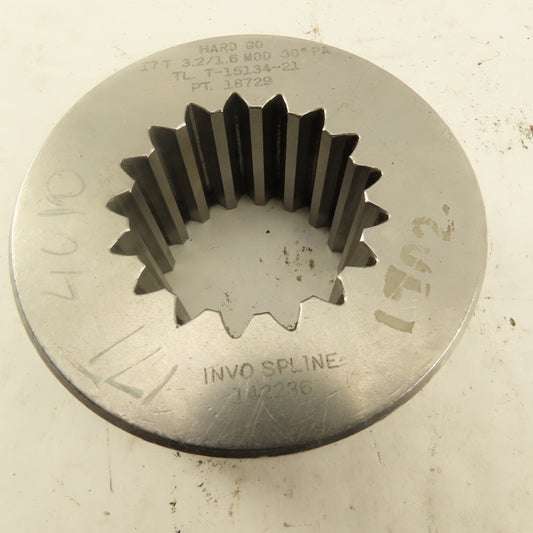 Invo Spline 17T 3.2/1.6 MOD 30°PA HARD GO Ring Gauge