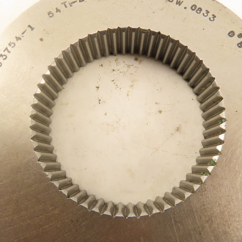 54T 20/40DP 37.5° PA 0°8' Helix RH GO Ring Gauge .0833 SW