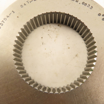 54T 20/40DP 37.5° PA 0°8' Helix RH GO Ring Gauge .0833 SW