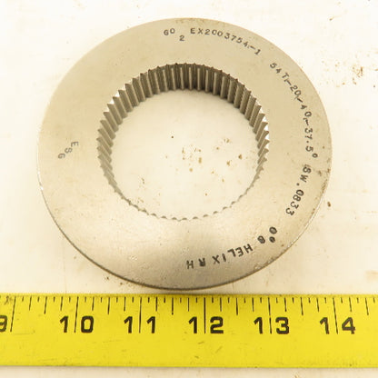 54T 20/40DP 37.5° PA 0°8' Helix RH GO Ring Gauge .0833 SW