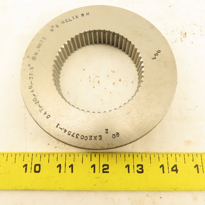 54T 20/40DP 37.5° PA 0°8' Helix RH GO Ring Gauge .0833 SW
