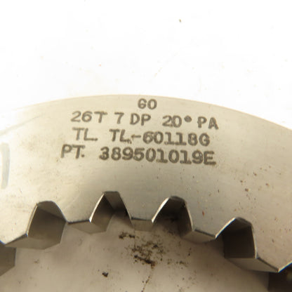 Invo Spline 26T 7DP 20°PA GO Ring Gauge