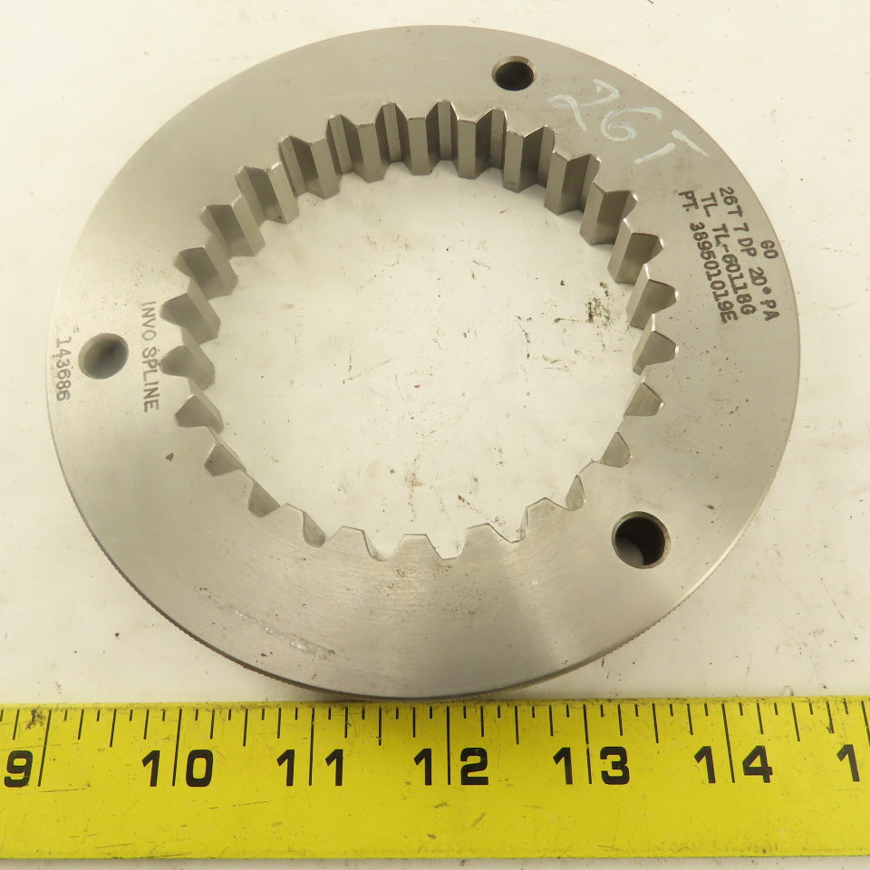 Invo Spline 26T 7DP 20°PA GO Ring Gauge