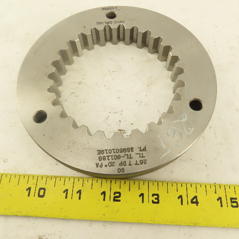 Invo Spline 26T 7DP 20°PA GO Ring Gauge