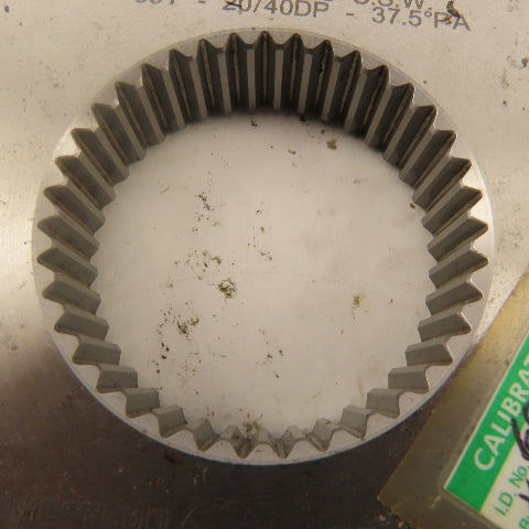 Western Pegasus 39T 20/40DP 37.5°PA GO Ring Gauge 0.0835 CSW