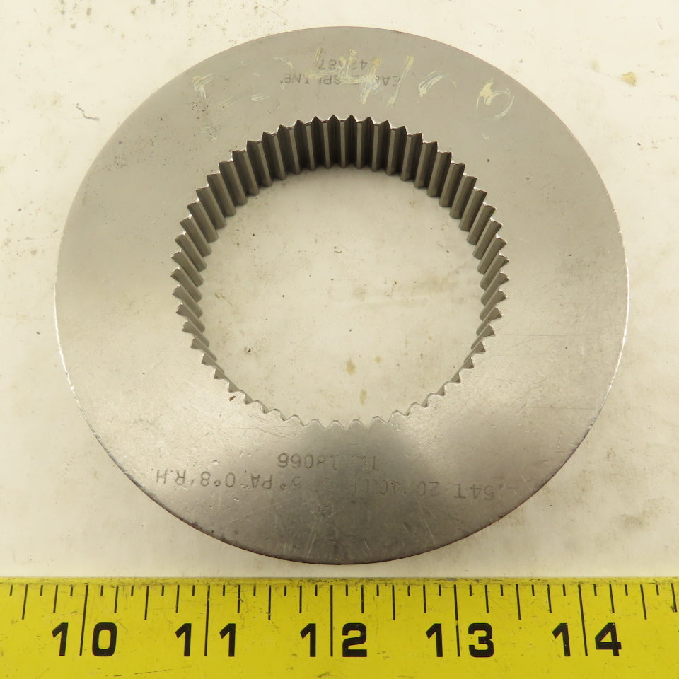 Eagle Spline 54T 20/40DP 37.5° PA 0°8'RH GO Ring Gauge