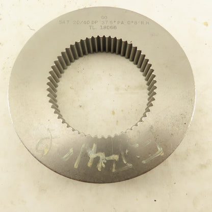 Eagle Spline 54T 20/40DP 37.5° PA 0°8'RH GO Ring Gauge