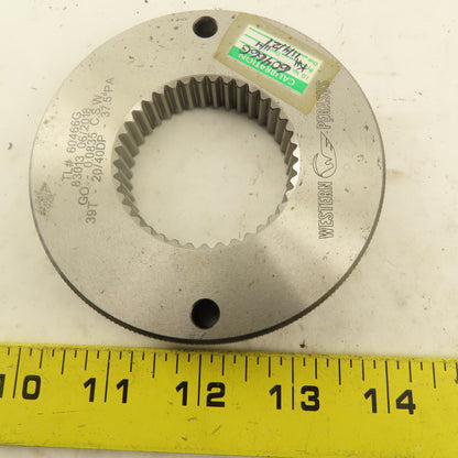 54T 20/40 DP 37.5° PA 0°8' Helix RH NO GO Ring Gauge .0801SW