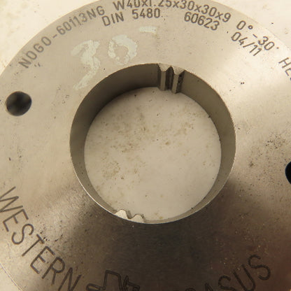 Western Pegasus W40x1.25x30x30x9 30T NO GO Ring Gauge 0°30' Helix RH