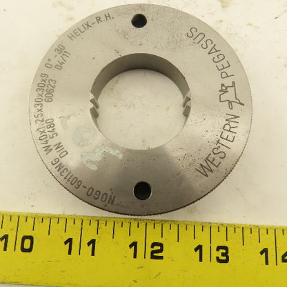 Western Pegasus W40x1.25x30x30x9 30T NO GO Ring Gauge 0°30' Helix RH