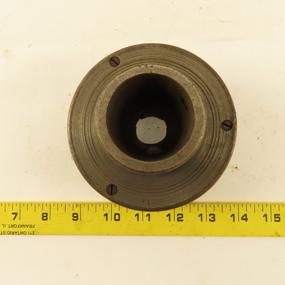 Union MFG. Co. No. 4442 3 Jaw 4" Self Centering Scroll Chuck 1-5/8" Spindle