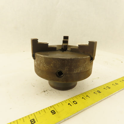 Union MFG. Co. No. 4442 3 Jaw 4" Self Centering Scroll Chuck 1-5/8" Spindle