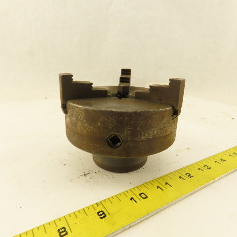 Union MFG. Co. No. 4442 3 Jaw 4" Self Centering Scroll Chuck 1-5/8" Spindle
