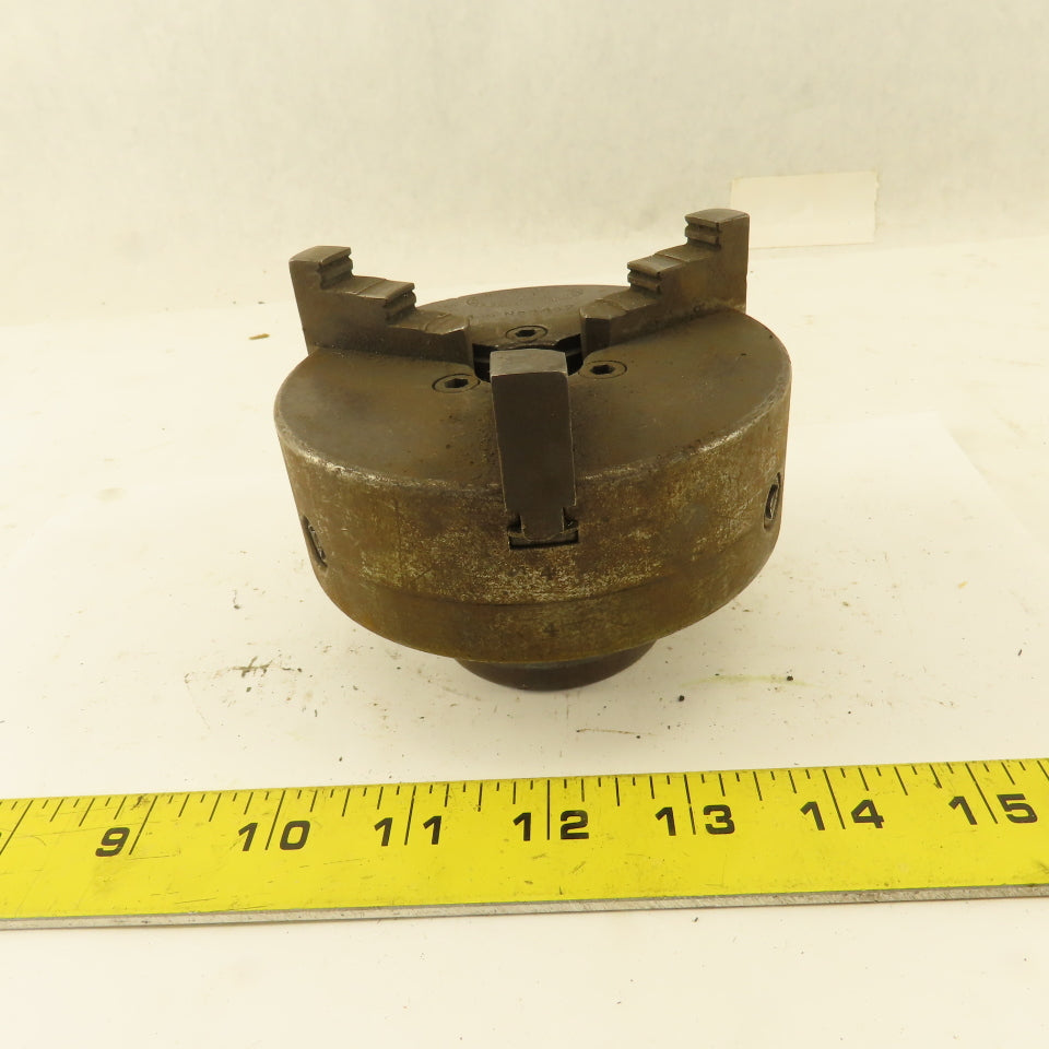 Union MFG. Co. No. 4442 3 Jaw 4" Self Centering Scroll Chuck 1-5/8" Spindle