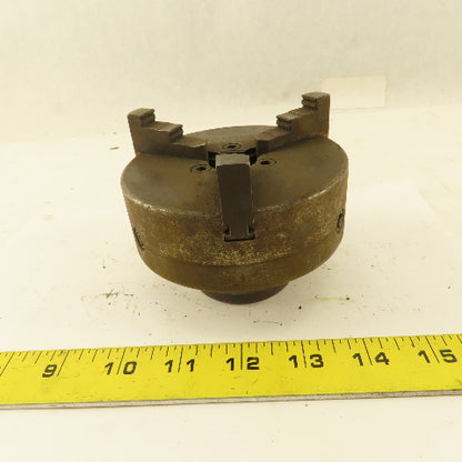 Union MFG. Co. No. 4442 3 Jaw 4" Self Centering Scroll Chuck 1-5/8" Spindle