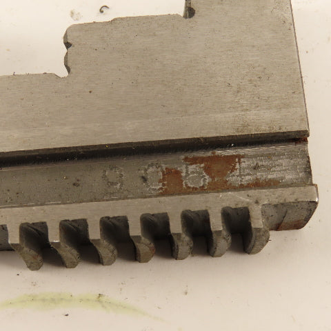9054 Hard Jaw Step Scroll Chuck Jaw Set 2-1/4" Long 1-7/8" Tall Lot Of 3