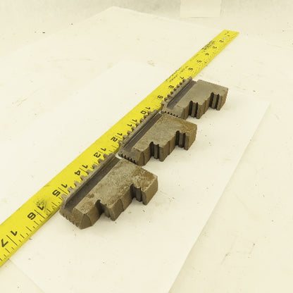 0514 Hard Jaw Step Scroll Chuck Jaw Set 2-1/2 Long 2" Tall Lot Of 3
