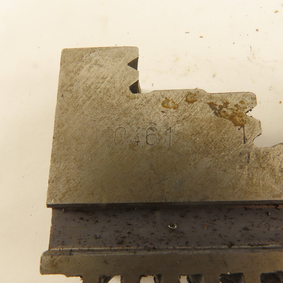 0461 Hard Jaw Step Scroll Chuck Jaw Set 2-1/2 Long 2" Tall Lot Of 3
